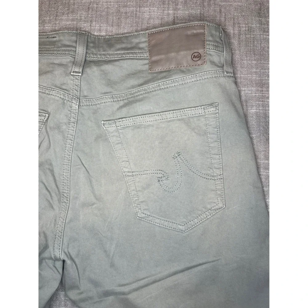 AG Adriano Goldschmied Everett Slim Straight Pants Grey Green 1794SUDROVE‎ 30x34